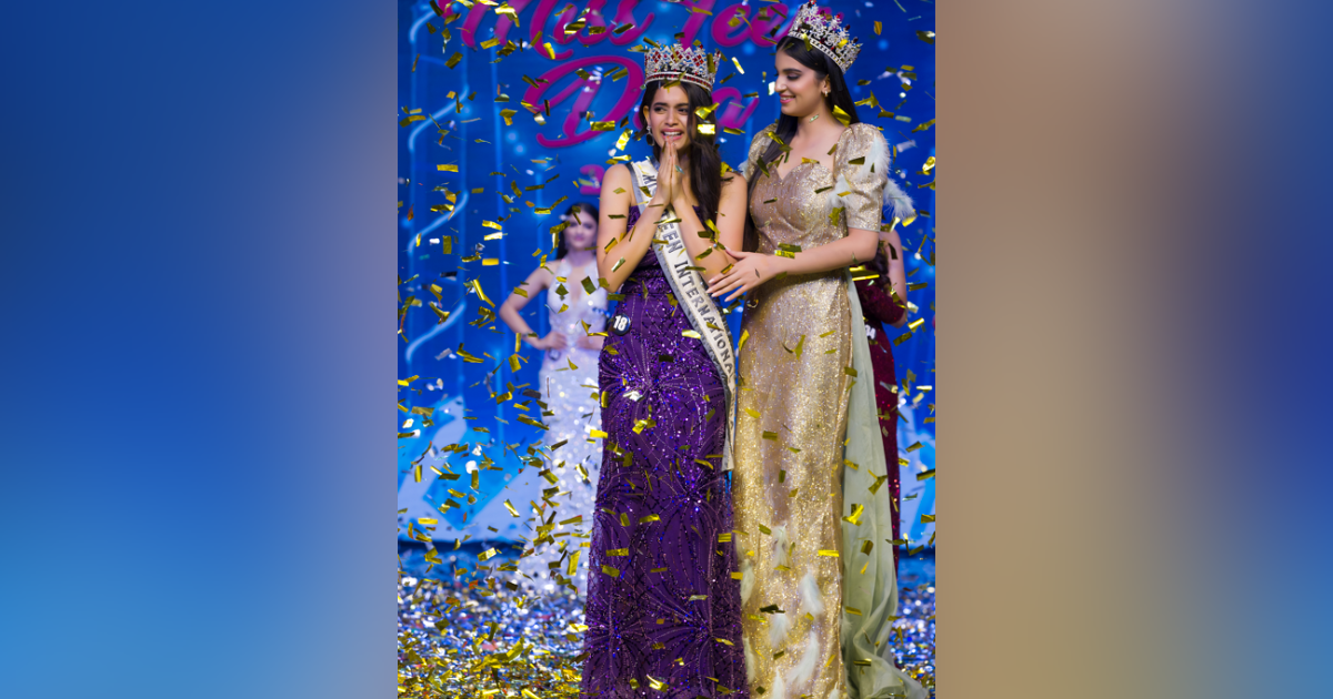 Miss Teen Diva 2022: Sejal Gupta crowned as Miss Teen International India